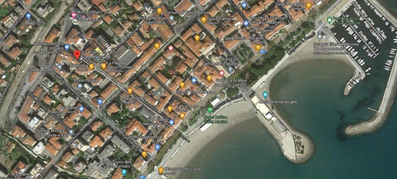 La Margherita Diano Marina Extérieur photo